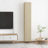 TV Cabinets 2 pcs Sonoma Oak 30.5x30x90 cm Engineered Wood - Extra Image