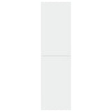 TV Cabinet White 30.5x30x110 cm Engineered Wood - Side View