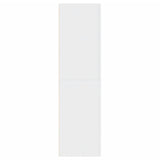 TV Cabinet White 30.5x30x110 cm Engineered Wood - Top-Down View