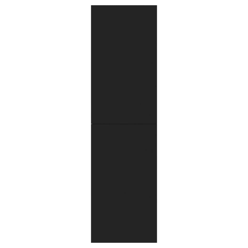 TV Cabinet Black 30.5x30x110 cm Engineered Wood