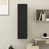 TV Cabinet Black 30.5x30x110 cm Engineered Wood - Extra Image
