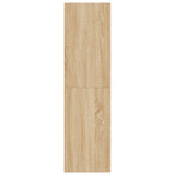 TV Cabinet Sonoma Oak 30.5x30x110 cm Engineered Wood - Top-Down View