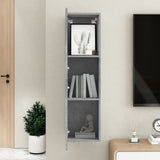 TV Cabinet Concrete Grey 30.5x30x110 cm Engineered Wood - Extra Image