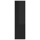 TV Cabinet High Gloss Black 30.5x30x110 cm Engineered Wood