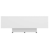 Coffee Table White 85x55x31 cm Engineered Wood