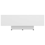 Coffee Table White 85x55x31 cm Engineered Wood