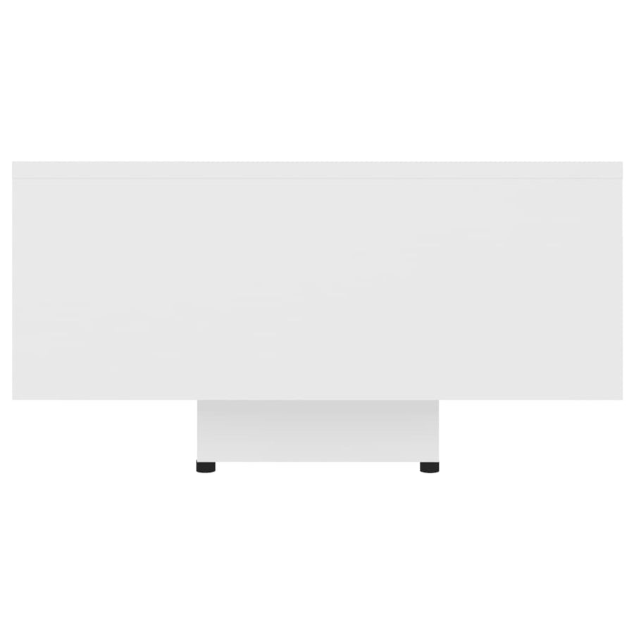 Coffee Table White 85x55x31 cm Engineered Wood