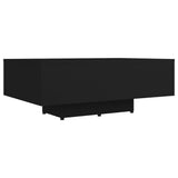 Coffee Table Black 85x55x31 cm Engineered Wood