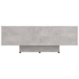 Coffee Table Concrete Grey 85x55x31 cm Engineered Wood