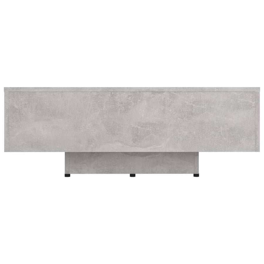 Coffee Table Concrete Grey 85x55x31 cm Engineered Wood