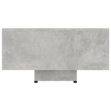 Coffee Table Concrete Grey 85x55x31 cm Engineered Wood