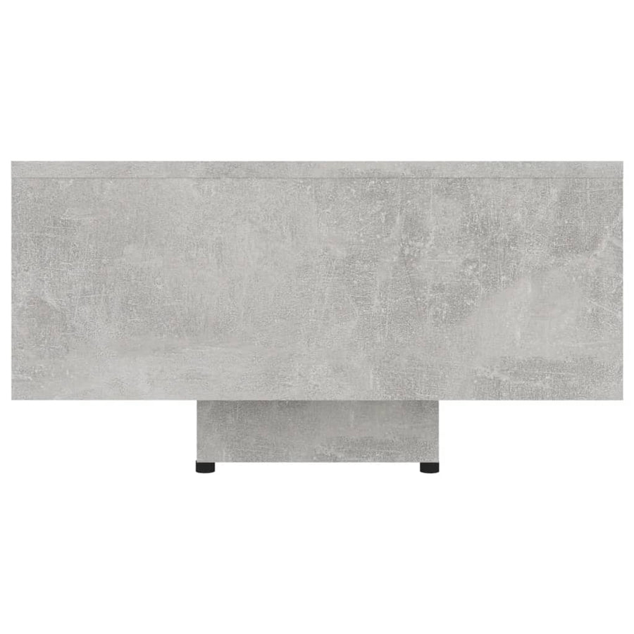 Coffee Table Concrete Grey 85x55x31 cm Engineered Wood