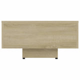 Coffee Table Sonoma Oak 100x49.5x31 cm Engineered Wood