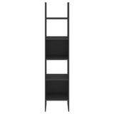 Book Cabinet Grey 40x35x180 cm Engineered Wood - Side View