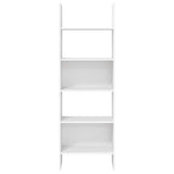 Book Cabinet White 60x35x180 cm Engineered Wood - 45-Degree Angle