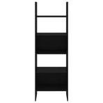 Book Cabinet Black 60x35x180 cm Engineered Wood