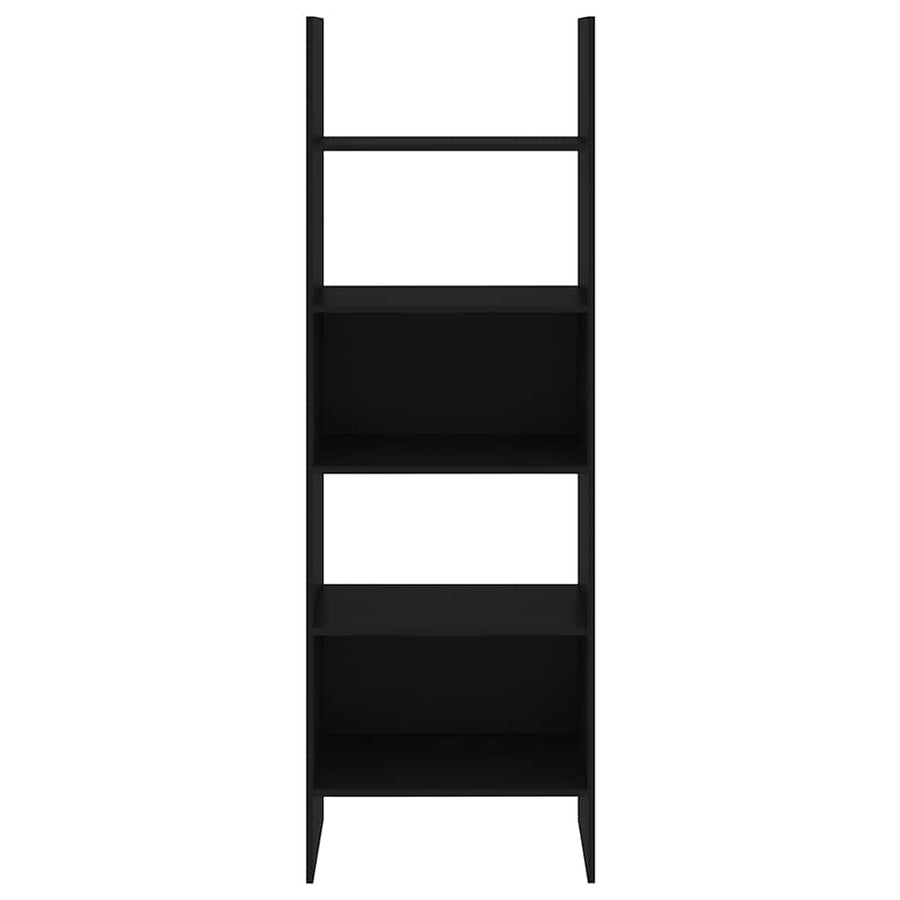 Book Cabinet Black 60x35x180 cm Engineered Wood