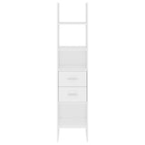 Book Cabinet White 40x35x180 cm Engineered Wood