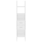 Book Cabinet White 40x35x180 cm Engineered Wood