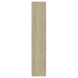 Book Cabinet Sonoma Oak 40x35x180 cm Engineered Wood