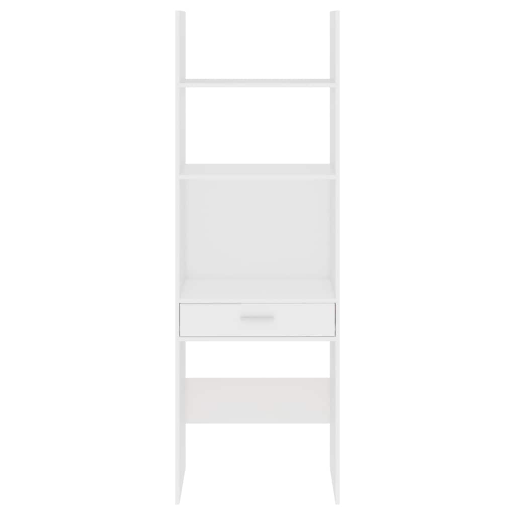 Book Cabinet White 60x35x180 cm Engineered Wood