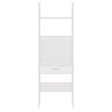 Book Cabinet White 60x35x180 cm Engineered Wood