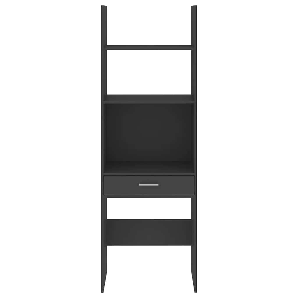 Book Cabinet Grey 60x35x180 cm Engineered Wood