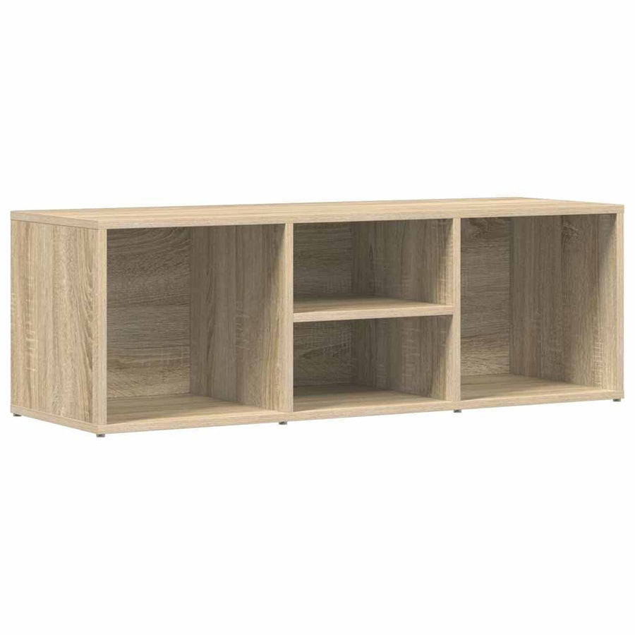 Shoe Storage Bench Sonoma Oak 102x35x35 cm Engineered Wood