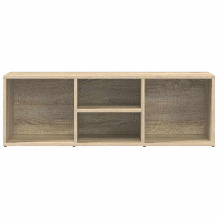 Shoe Storage Bench Sonoma Oak 102x35x35 cm Engineered Wood