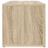 Shoe Storage Bench Sonoma Oak 105x35x35 cm Engineered Wood