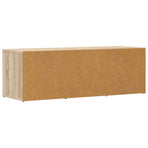 Shoe Storage Bench Sonoma Oak 102x35x35 cm Engineered Wood