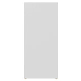 Side Cabinet White 97x32x72 cm Engineered Wood
