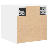 Wall Mounted TV Cabinets 2 pcs White 30.5x30x30 cm - Close-Up Angle