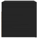 Wall Mounted TV Cabinets 2 pcs Black 30.5x30x30 cm