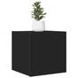 Wall Mounted TV Cabinets 2 pcs Black 30.5x30x30 cm