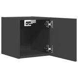 Wall Mounted TV Cabinets 2 pcs Grey 30.5x30x30 cm - Extra Image