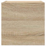 Wall Mounted TV Cabinet Sonoma Oak 30.5x30x30 cm - Top-Down View