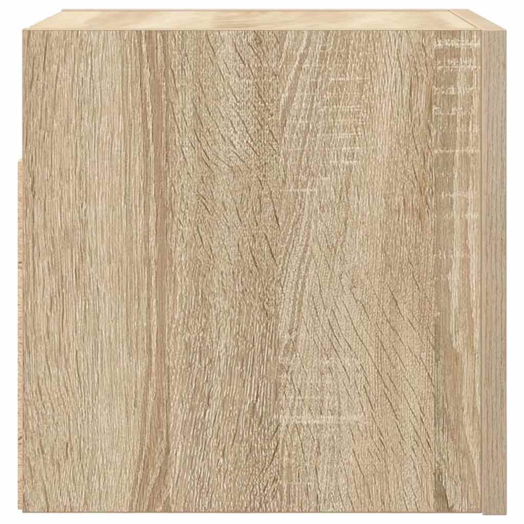 Wall Mounted TV Cabinet Sonoma Oak 30.5x30x30 cm