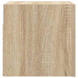 Wall Mounted TV Cabinet Sonoma Oak 30.5x30x30 cm - 45-Degree Angle