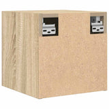 Wall Mounted TV Cabinet Sonoma Oak 30.5x30x30 cm