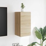 Wall Mounted TV Cabinets 2 pcs Sonoma Oak 30.5x30x30 cm