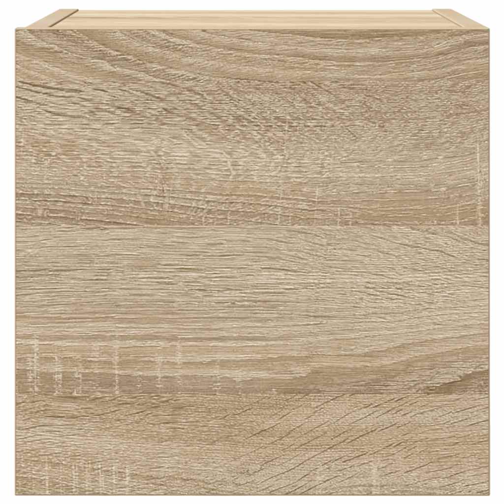 Wall Mounted TV Cabinets 4 pcs Sonoma Oak 30.5x30x30 cm