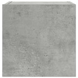 Wall Mounted TV Cabinets 4 pcs Concrete Grey 30.5x30x30 cm - Top-Down View