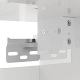 Wall Mounted TV Cabinet High Gloss White 30.5x30x30 cm - Extra Image