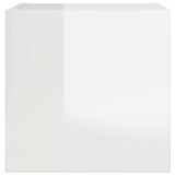 Wall Mounted TV Cabinets 2 pcs High Gloss White 30.5x30x30 cm