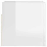 Wall Mounted TV Cabinets 2 pcs High Gloss White 30.5x30x30 cm
