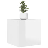 Wall Mounted TV Cabinets 2 pcs High Gloss White 30.5x30x30 cm