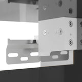 Wall Mounted TV Cabinet High Gloss Grey 30.5x30x30 cm - Extra Image