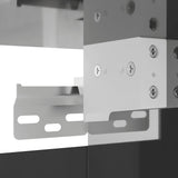 Wall Mounted TV Cabinets 4 pcs High Gloss Grey 30.5x30x30 cm - Extra Image