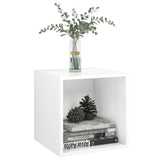 Wall Cabinets 2 pcs White 37x37x37 cm Engineered Wood - Side View